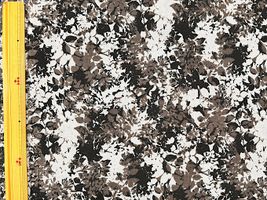 【現品限り特価】エンジェルソフトリネンプリント「アイビー」チャコール系