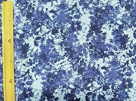 【現品限り特価】エンジェルソフトリネンプリント「アイビー」ブルー系