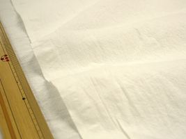 トリプルワッシャー加工「万葉木綿」ホワイト