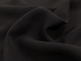 【現品限り特価】Exclusive collection 強撚レーヨンリップストップワッシャー黒