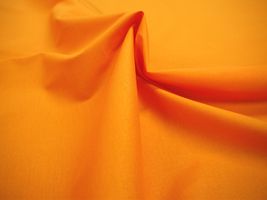 約106cm幅の シーチング無地オレンジ