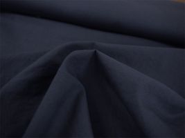 お洋服づくりのための ソフトブロード無地ネイビー