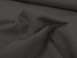 お洋服づくりのための ソフトブロード無地チャコールグレー