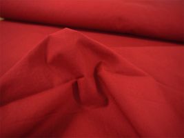 お洋服づくりのための ソフトブロード無地レッド
