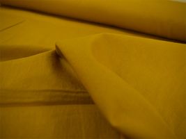 お洋服づくりのための ソフトブロード無地マスタード