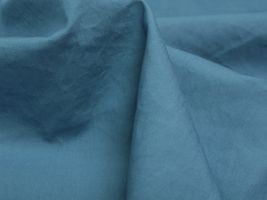 お洋服づくりのための ソフトブロード無地スモークブルー