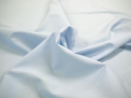 お洋服づくりのための ソフトブロード無地ミルキーブルー