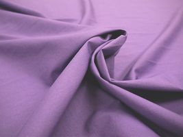 お洋服づくりのための ソフトブロード無地スモークラベンダー