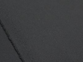 お洋服づくりのための しっかり綿ポリツイル無地ブラック