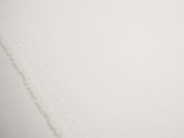 お洋服づくりのための しっかり綿ポリツイル無地オフ白