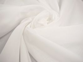 お洋服づくりのための シルキー綿ローンホワイト