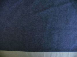 カラーデニム無地紺