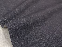 オックスプリント 「ベーシックデニム」黒に近い濃紺