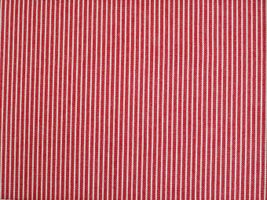 ヒッコリーデニム調 先染めストライプ赤
