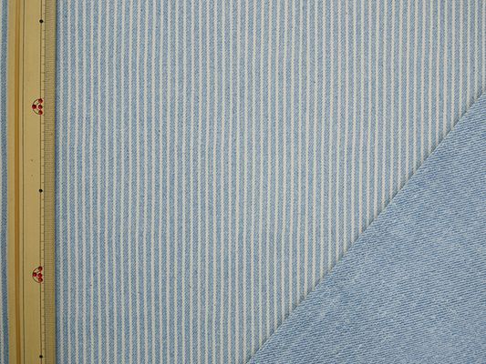 デニム調リバーシブルプリント