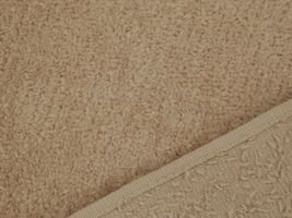 シャーリング・タオル無地ベージュ