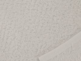 シャーリング・タオル無地オフ白