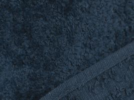 シャーリング・タオル無地紺