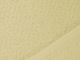 シャーリング・タオル無地クリーム