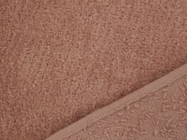 シャーリング・タオル無地スモークピンク