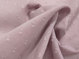 ブラウスを作りたくなるスノーカットドビーグレイッシュパープル