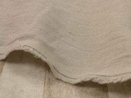 綿麻タンブラーワッシャー無地「MACARON」ベージュ