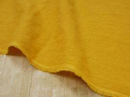 綿麻タンブラーワッシャー無地「MACARON」ヤマブキ