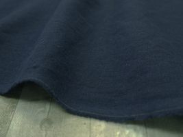 綿麻タンブラーワッシャー無地「MACARON」ネイビー