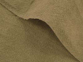 【複数枚になる場合あり】綿麻先染ワッシャー無地モカ