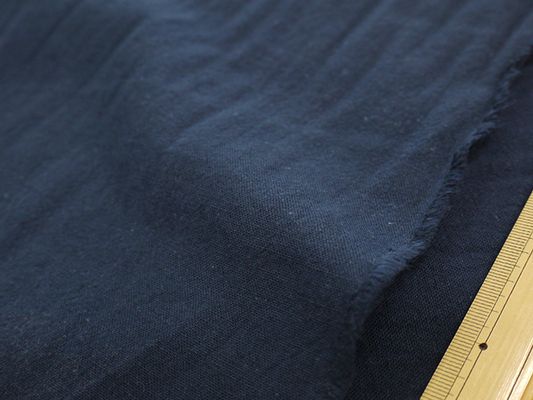 綿麻キャンバスワッシャー無地 「渋み」
