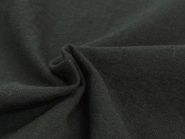 綿麻キャンバスワッシャー無地 「渋み」ブラック