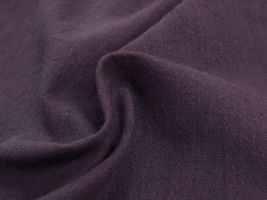 綿麻キャンバスワッシャー無地 「渋み」渋い紫