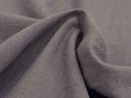 綿麻キャンバスワッシャー無地 「渋み」グレー