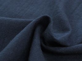 綿麻キャンバスワッシャー無地 「渋み」ネイビー