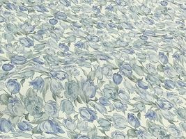 Nostalgia Collection スケアプリント「マリエッタ」ブルー系