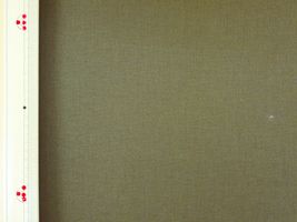 大人の綿麻キャンバス無地カーキ