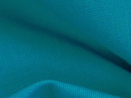 大人の綿麻キャンバス無地ターコイズブルー