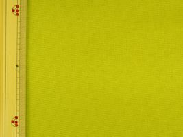 大人の綿麻キャンバス無地イエローグリーン