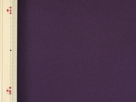 大人の綿麻キャンバス無地ディープパープル