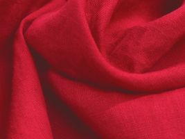 お洋服づくりのためのベルギーリネン赤