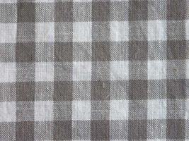 サンドウォッシュ ギンガムチェック(約７mmチェック)グレー