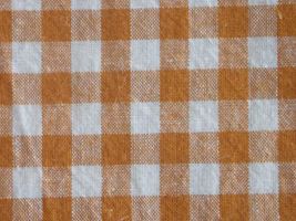 サンドウォッシュ ギンガムチェック(約７mmチェック)オレンジ