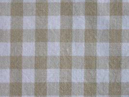 サンドウォッシュ ギンガムチェック(約７mmチェック)ベージュ