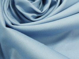 ニュアンスカラーの フレンチオックス無地ソフトブルー