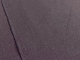 アンティークなコットンリネン無地パープル