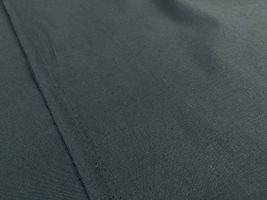 アンティークなコットンリネン無地スチールブルー