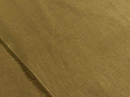 アンティークなコットンリネン無地マスタード