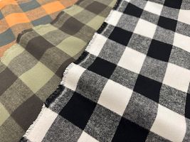 【現品限り特価】Exclusive Collection 新潟産先染起毛ブロックチェック_拡大イメージ