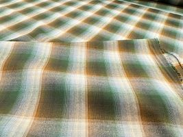【現品限り特価】Exclusive Collection 西脇産先染レーヨンツイルチェック_拡大イメージ