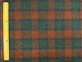 Exclusive Collection 3つ杢コットンツイードオレンジ系